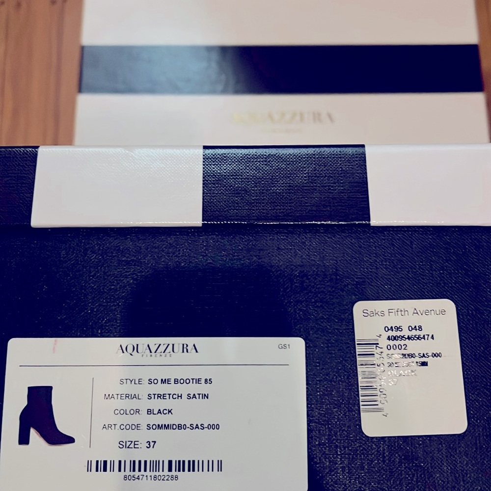 Aquazzura So Me Bootie 85 Red, Size 37, NEW IN BOX